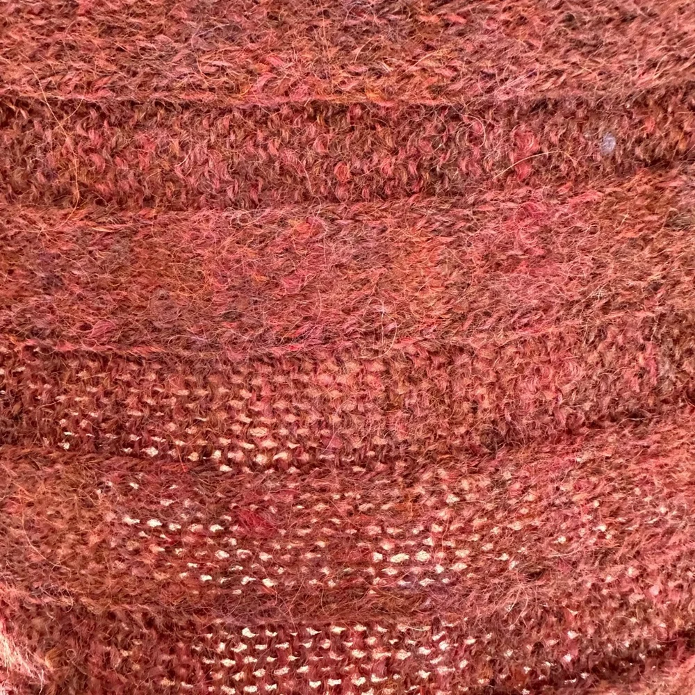 Hand Knit Alpaca & Wool Scarf - Picture 5 of 5